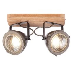 BRILLIANT Plafonnier Carmen Wood I