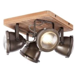 BRILLIANT Plafonnier Carmen Wood II -BRILLIANT Magasin 1000136206 181106 132934203 GALLERYIMAGES P000000001000136206