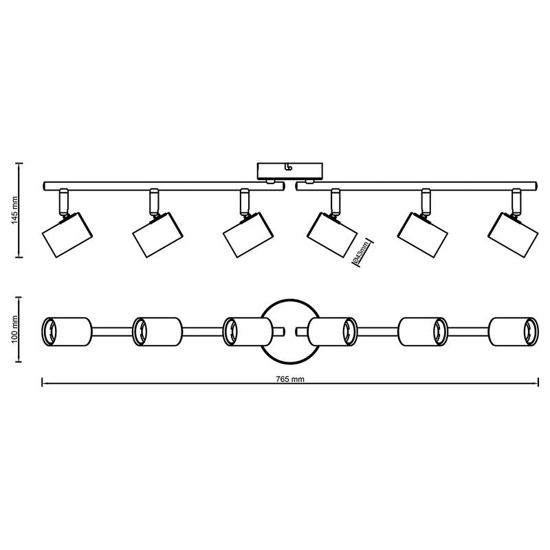 BRILLIANT Plafonnier Kerry 9 BRILLIANT Plafonnier Kerry – Image 9