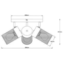 BRILLIANT Plafonnier Kamolo II -BRILLIANT Magasin 1000373740 230203 500 SKETCH DETAILS P000000001000373740 sketch