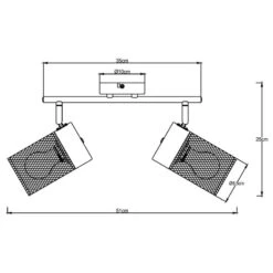 BRILLIANT Plafonnier Kamolo I -BRILLIANT Magasin 1000373741 230203 500 SKETCH DETAILS P000000001000373741 sketch