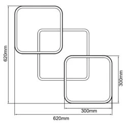 BRILLIANT Plafonnier Dennet III -BRILLIANT Magasin 1000373756 230203 500 SKETCH DETAILS P000000001000373756 sketch