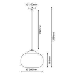 BRILLIANT Suspension Blop -BRILLIANT Magasin 1000373856 230207 500 SKETCH DETAILS P000000001000373856 sketch