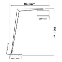 BRILLIANT Lampadaire Annice -BRILLIANT Magasin 1000373861 230207 500 SKETCH DETAILS P000000001000373861 sketch