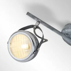 BRILLIANT Plafonnier Rider -BRILLIANT Magasin wandleuchten rider glas metall 2 4184096